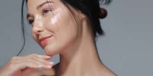 Woman with flawless, glowing skin after FotoFacial treatment in Houston